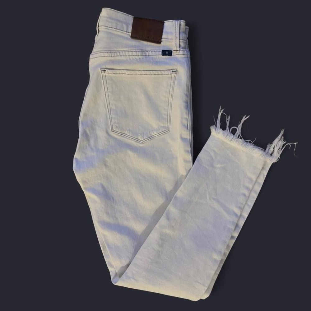 High waisted‎ Lucky jeans 2/26 women's frayed hem EUC